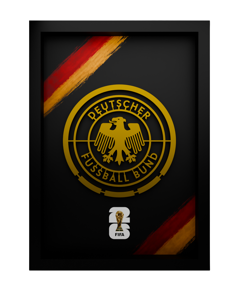 Germany national logo frame — front view