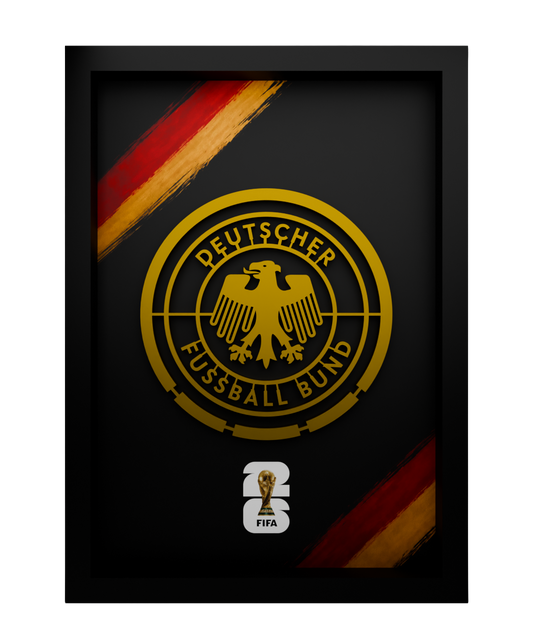 Germany national logo frame — front view