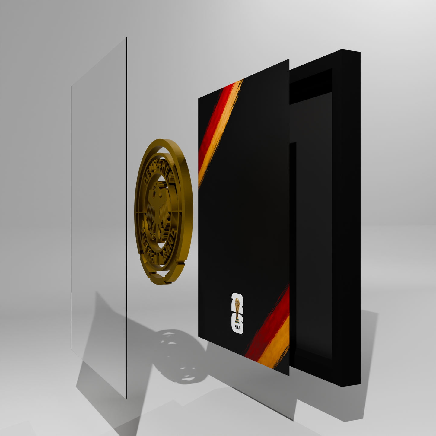 Germany national logo frame — exploded view